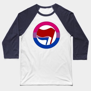 Bi Antifascist Action Baseball T-Shirt